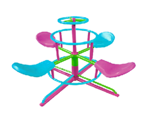 ม้าหมุน 4 ที่นั่ง TP-N001