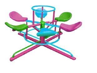 ม้าหมุน 6 ที่นั่ง TP-N002